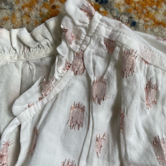 J. Crew Metallic Dot Sleeveless Shirt - Picture 9 of 11